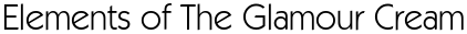 Elements of The Glamour Cream