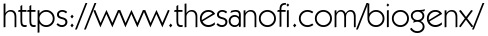https://www.thesanofi.com/biogenx/